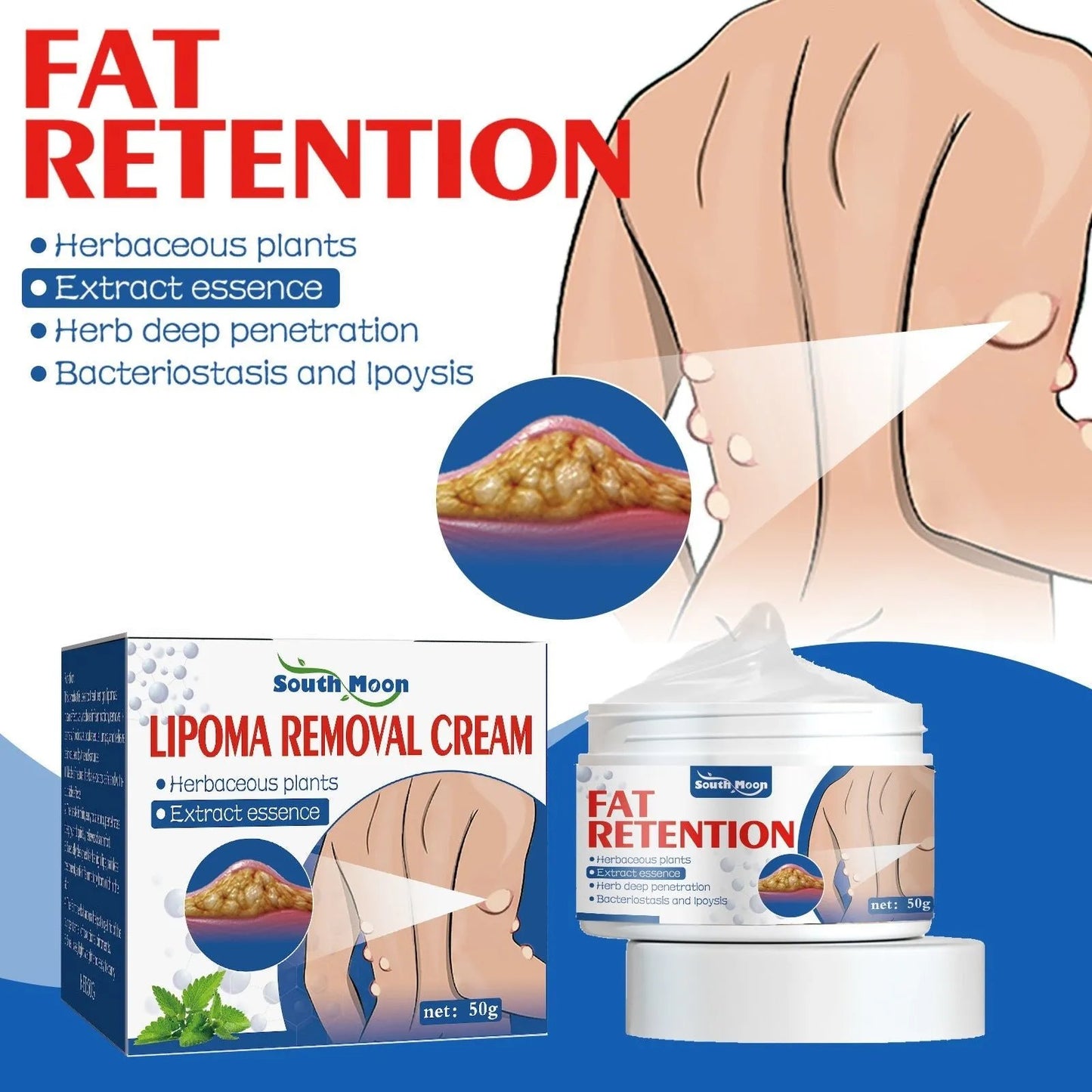 Repair Fat Care Relieve Fat Mass Repairing Cream - Semoor Make Me Fit