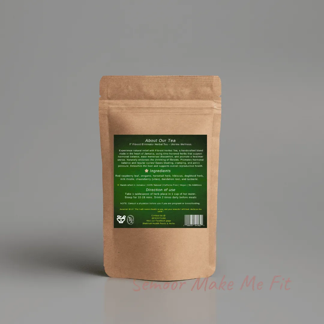 🌿 Fibroid Herbal Tea – Handcrafted in Jamaica for Uterine Wellness