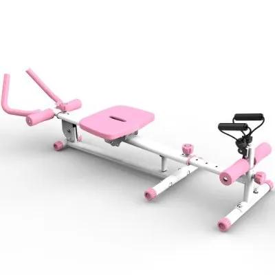 4 - in - 1 Ab Workout Exercise Equipment Rowing Machine Leg Press Machine Ab Glider Machine Roman Chair Fitness Equipment For Ab Workout Core Strength Training - Semoor Make Me Fit