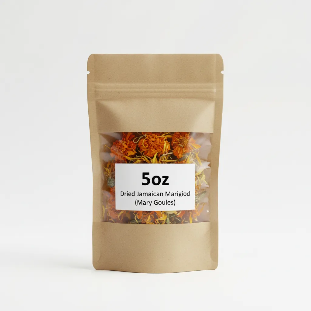 5oz Jamaican Marigold in paper bag