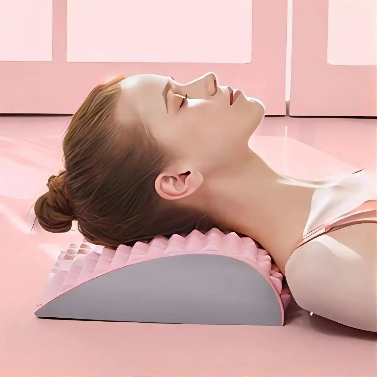 Back Pain Relief Stretcher Mat - Home Gym Essential - Semoor Make Me Fit