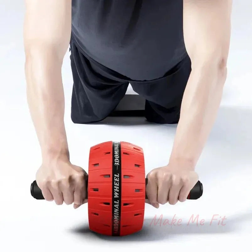 Big Ab Roller for Abs Workout Ab Roller Wheel Exercise Equipment For Core Workout Abdominal Wheel Roller For Home Gym Muscle - Semoor Make Me Fit