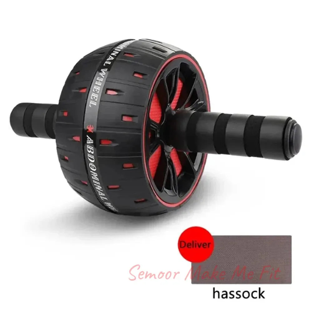 Big Ab Roller for Abs Workout Ab Roller Wheel Exercise Equipment For Core Workout Abdominal Wheel Roller For Home Gym Muscle - Semoor Make Me Fit