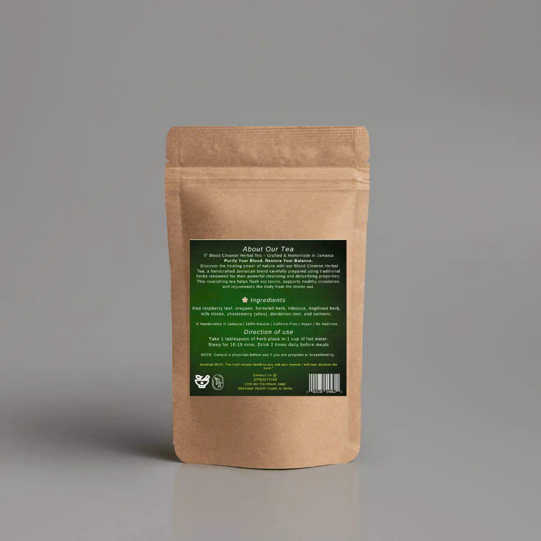 🌿 Blood Cleanser Herbal Tea - Semoor Make Me Fit