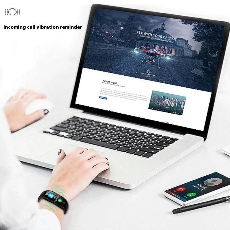 Color Screen F21 Smart Bracelet Monitor Sleep - Semoor Make Me Fit