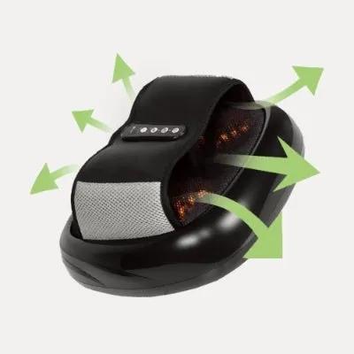 Foot Massager With Heat - Black - Semoor Make Me Fit