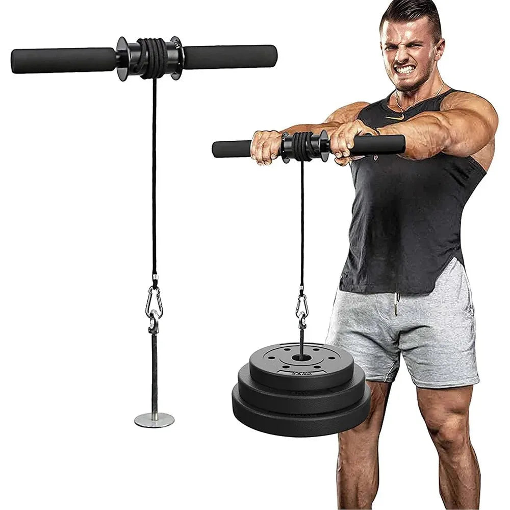 Forearm Roller Strength Trainer for Home Gym - Semoor Make Me Fit