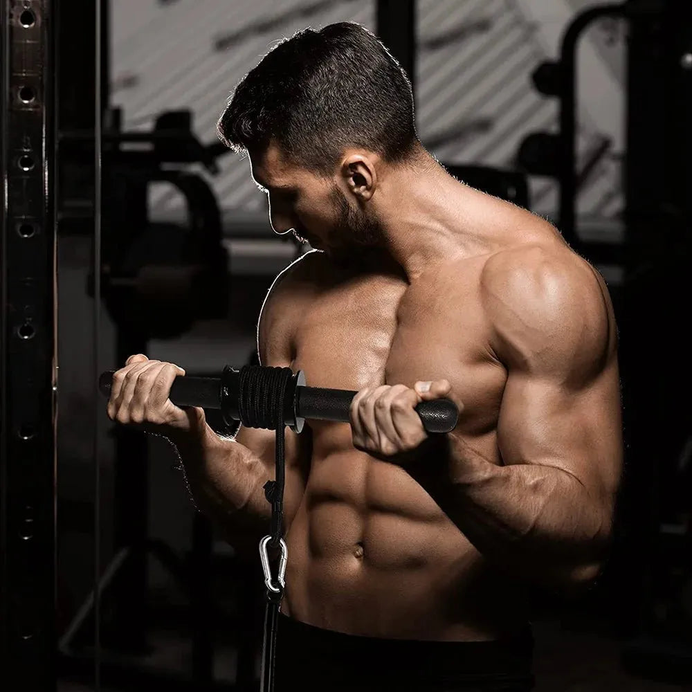 Forearm Roller Strength Trainer for Home Gym - Semoor Make Me Fit