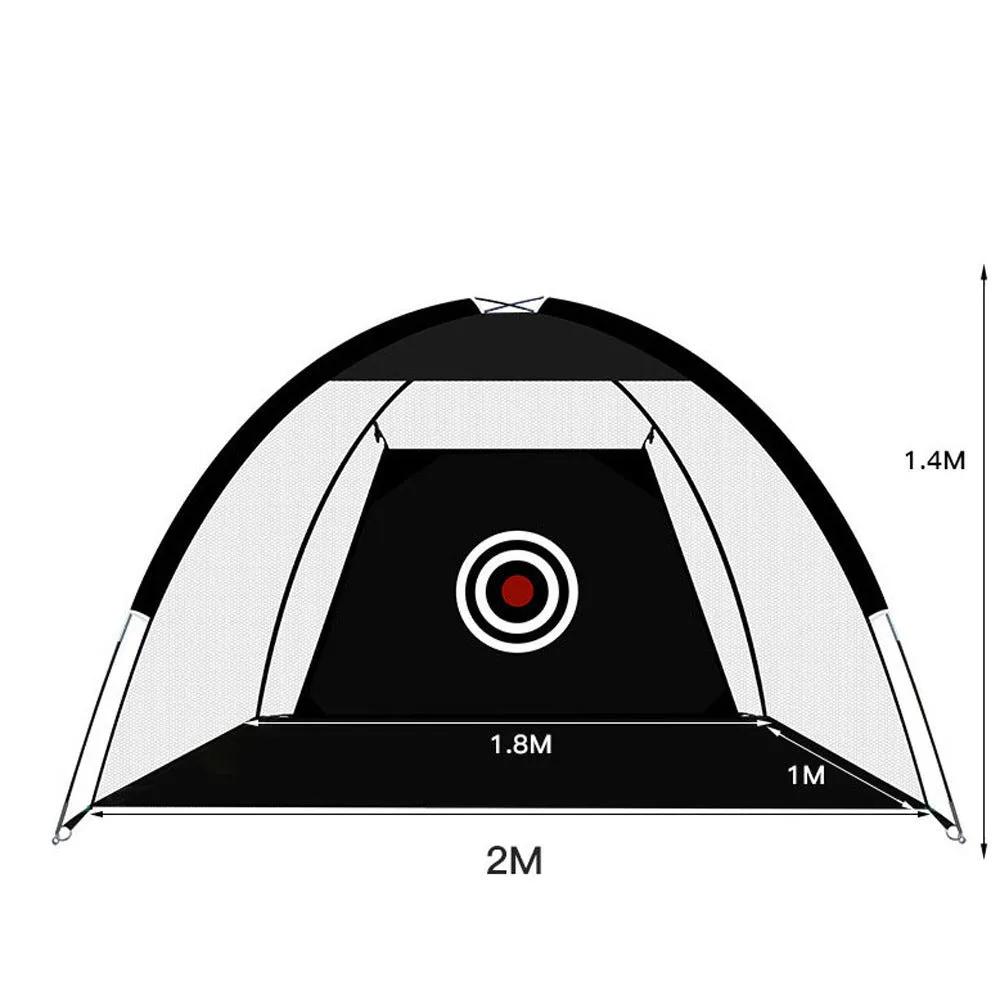 Golf Practice Net Tent, Golf Hitting Cage, Garden Grassland Practice Tent, Golf Training Equipment, Mesh Outdoor. - Semoor Make Me Fit