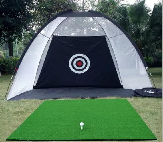 Golf Practice Net Tent, Golf Hitting Cage, Garden Grassland Practice Tent, Golf Training Equipment, Mesh Outdoor. - Semoor Make Me Fit