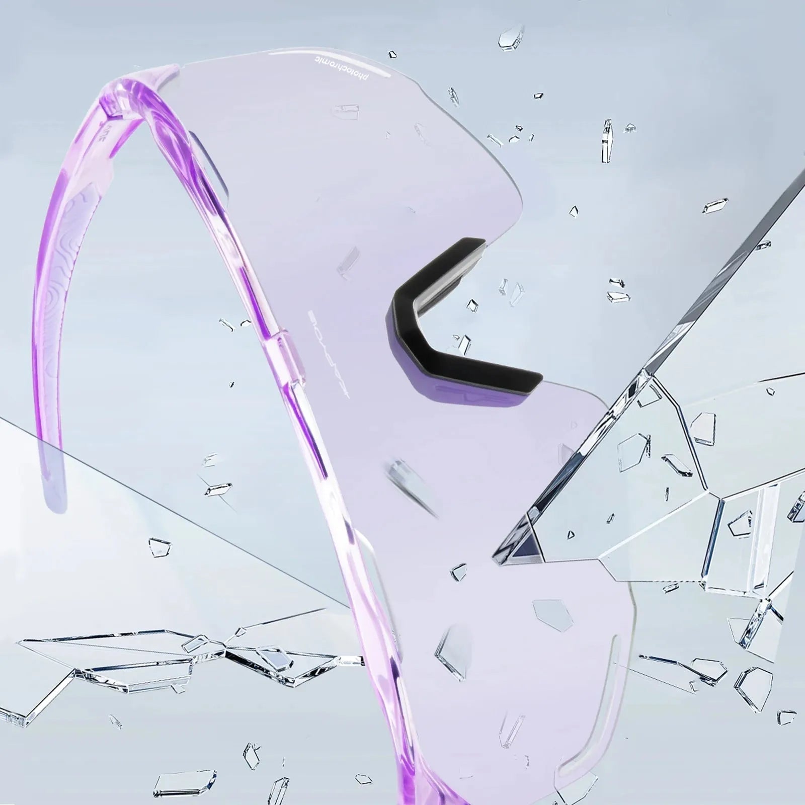 Kapvoe Photochromic Cycling Sunglasses UV400 Cycling Glasses Bike Eyewear Outdoor Entertainment Sports Glasses Bicycle Goggles - Semoor Make Me Fit