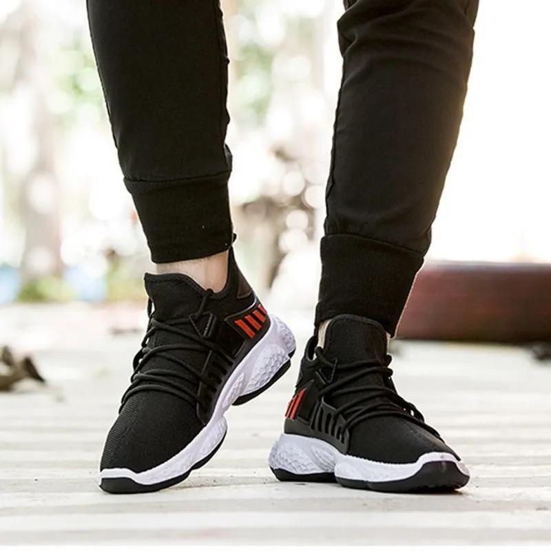 Men Sneakers Breathable Mesh Sports Shoes - Semoor Make Me Fit