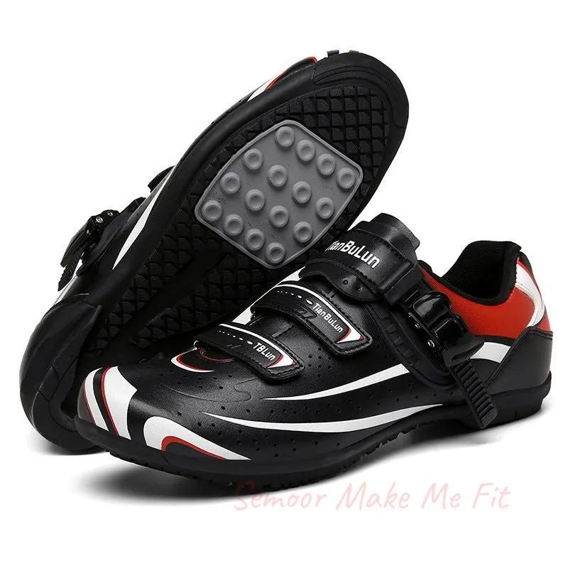 Outdoor Non - lock Cycling Shoes, Rubber Sole Men And Women Couple All - terrain Cycling Shoes - Semoor Make Me Fit