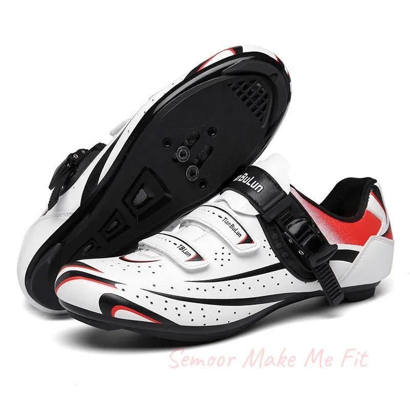 Outdoor Non - lock Cycling Shoes, Rubber Sole Men And Women Couple All - terrain Cycling Shoes - Semoor Make Me Fit