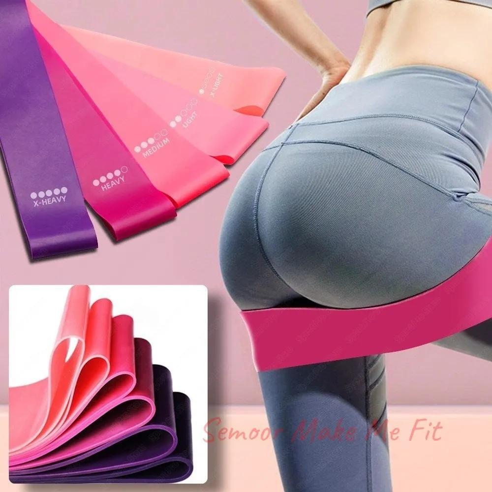 Resistance Bands Sealing Elastic Booty Sport Bodybuilding Rubber Band For Fitness Gym Leagues Equipment Sports Mini Yoga - Semoor Make Me Fit