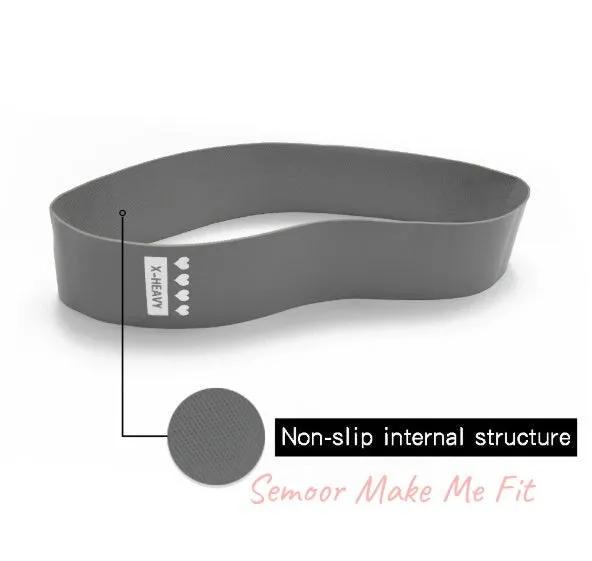 Resistance Bands Sealing Elastic Booty Sport Bodybuilding Rubber Band For Fitness Gym Leagues Equipment Sports Mini Yoga - Semoor Make Me Fit