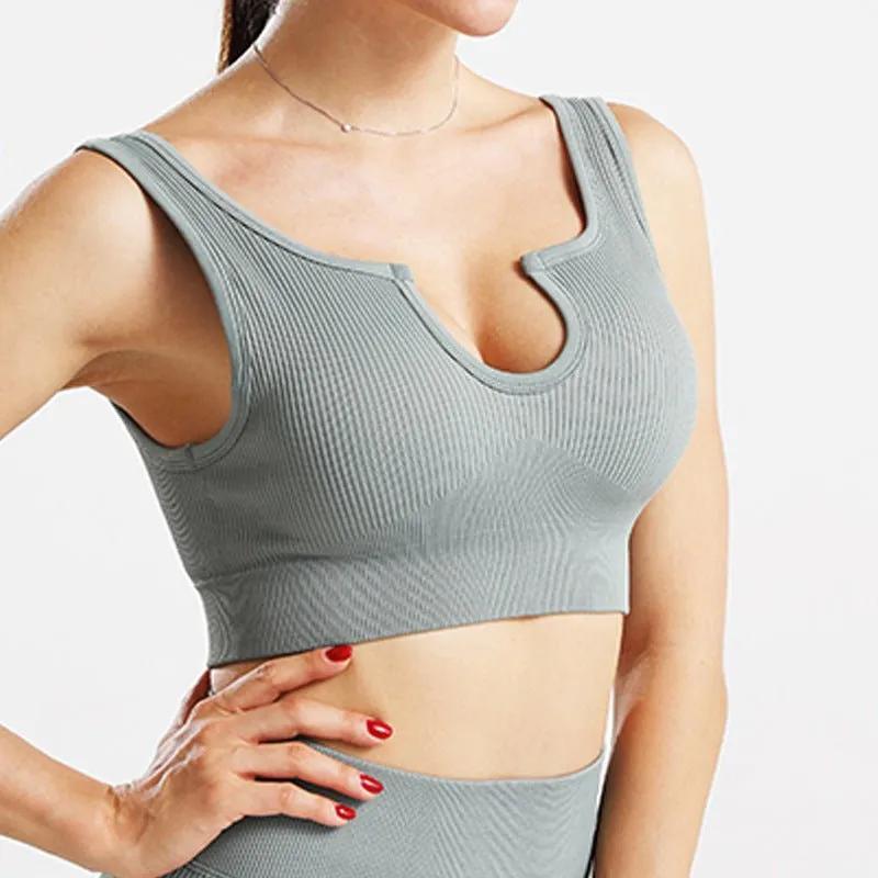 Seamless Knitted Exercise And Fitness Yoga Vest - Semoor Make Me Fit