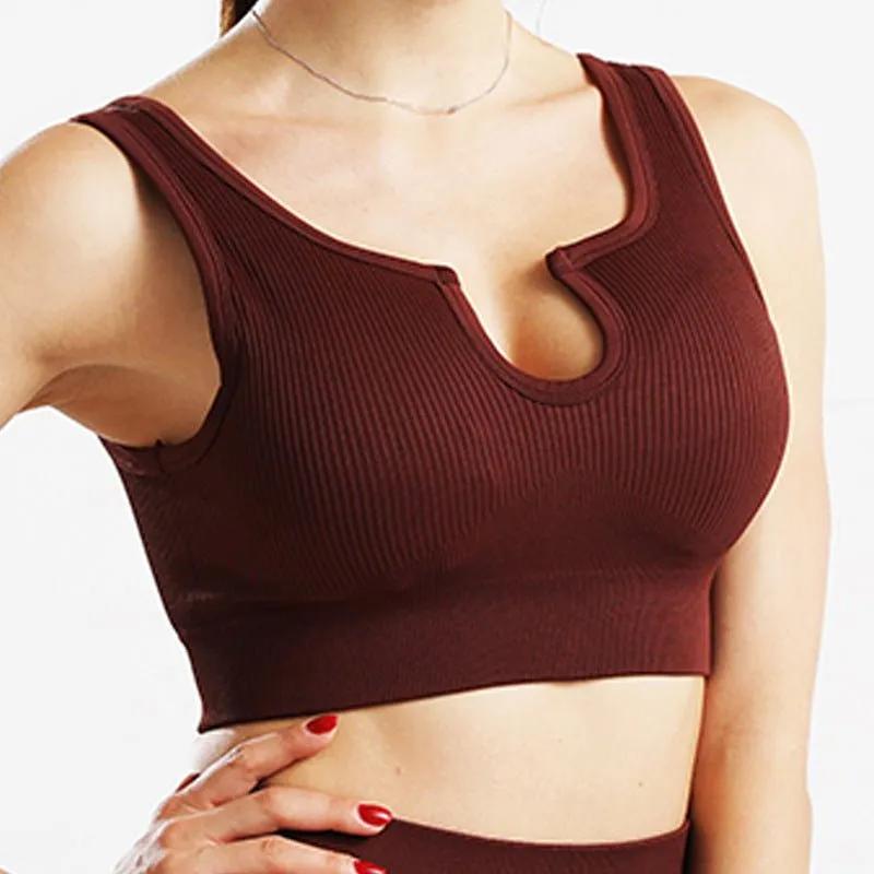 Seamless Knitted Exercise And Fitness Yoga Vest - Semoor Make Me Fit