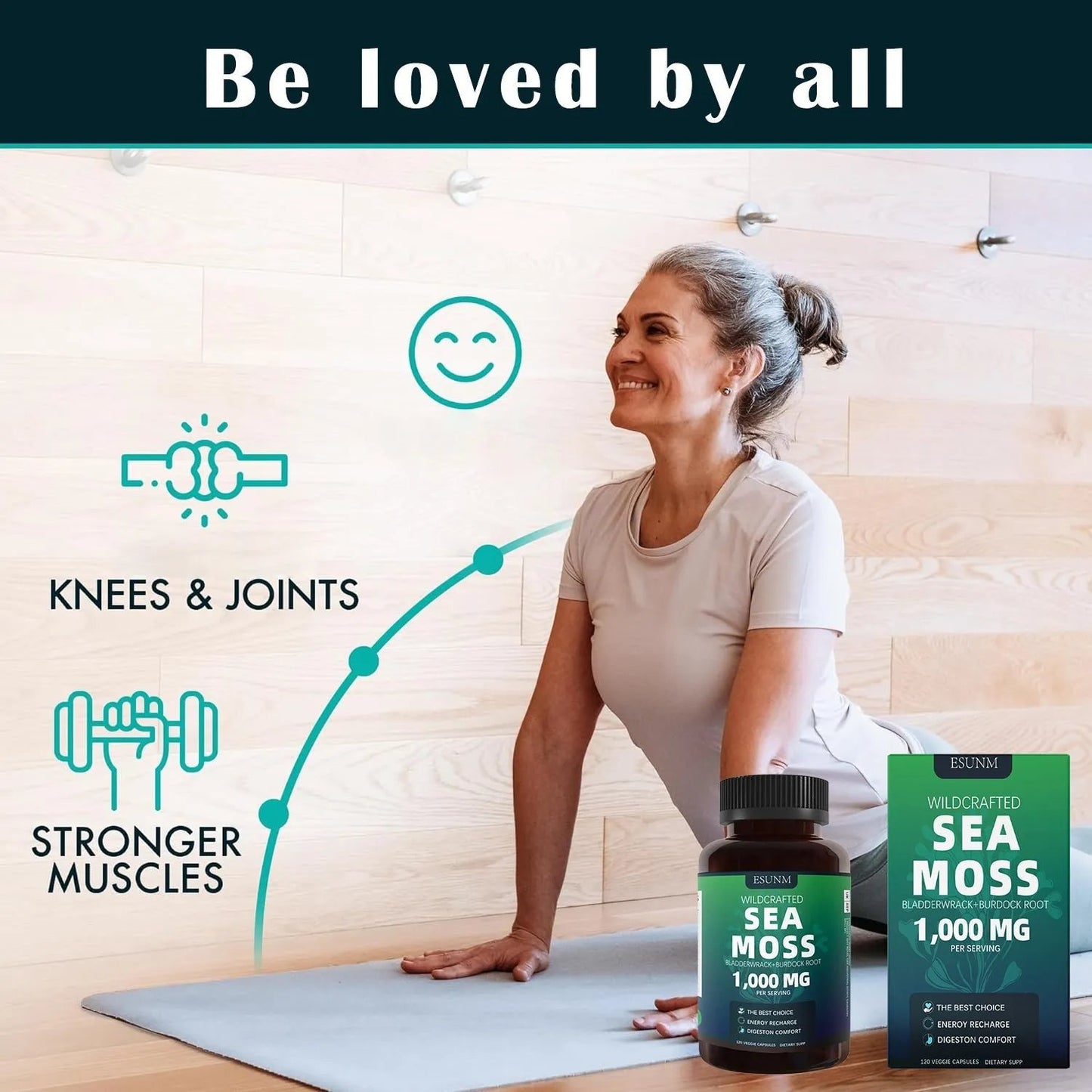 Seaweed Compound Vitamin Capsules - Semoor Make Me Fit