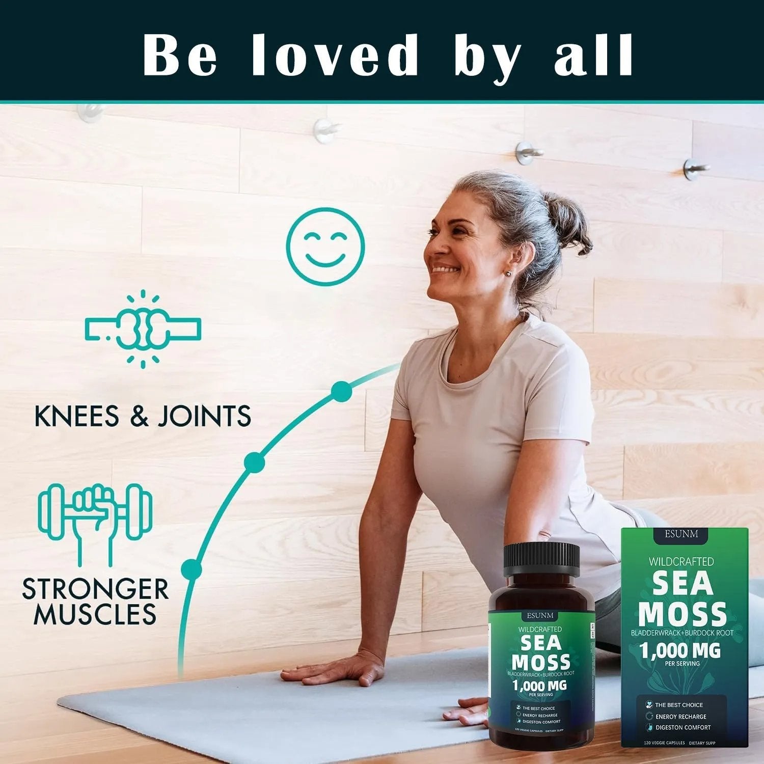 Seaweed Compound Vitamin Capsules - Semoor Make Me Fit