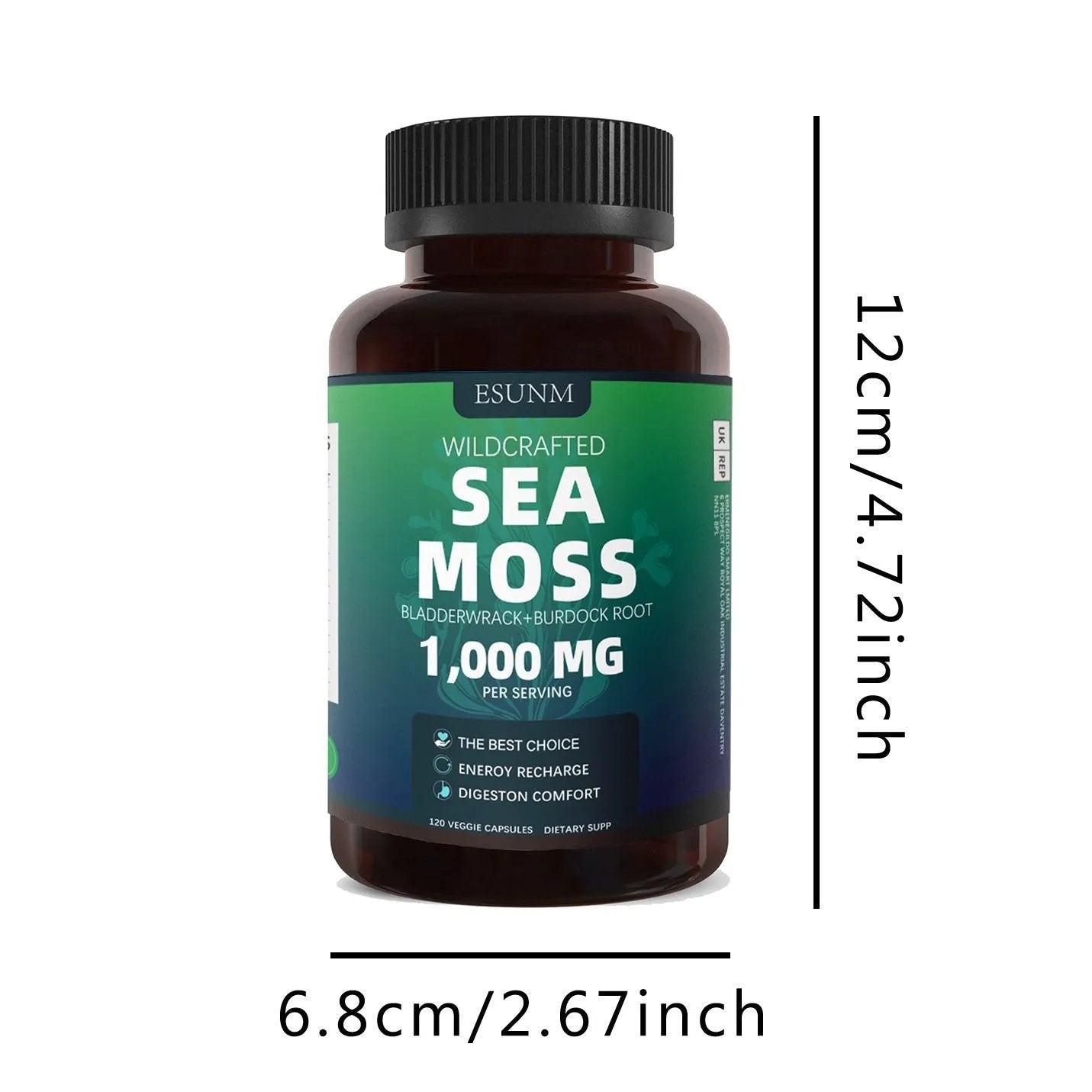 Seaweed Compound Vitamin Capsules - Semoor Make Me Fit