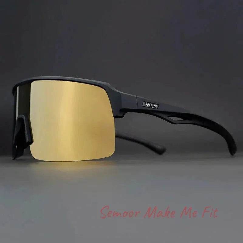 Singa Brand Cycling Sunglasses Bike Sports Eyewear Cycling Glasses Outdoor Men Sunglasses Road Bicycle Goggles - Semoor Make Me Fit