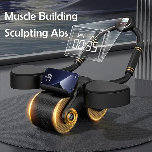 Smart Ab Wheel Roller with Automatic Rebound - Semoor Make Me Fit