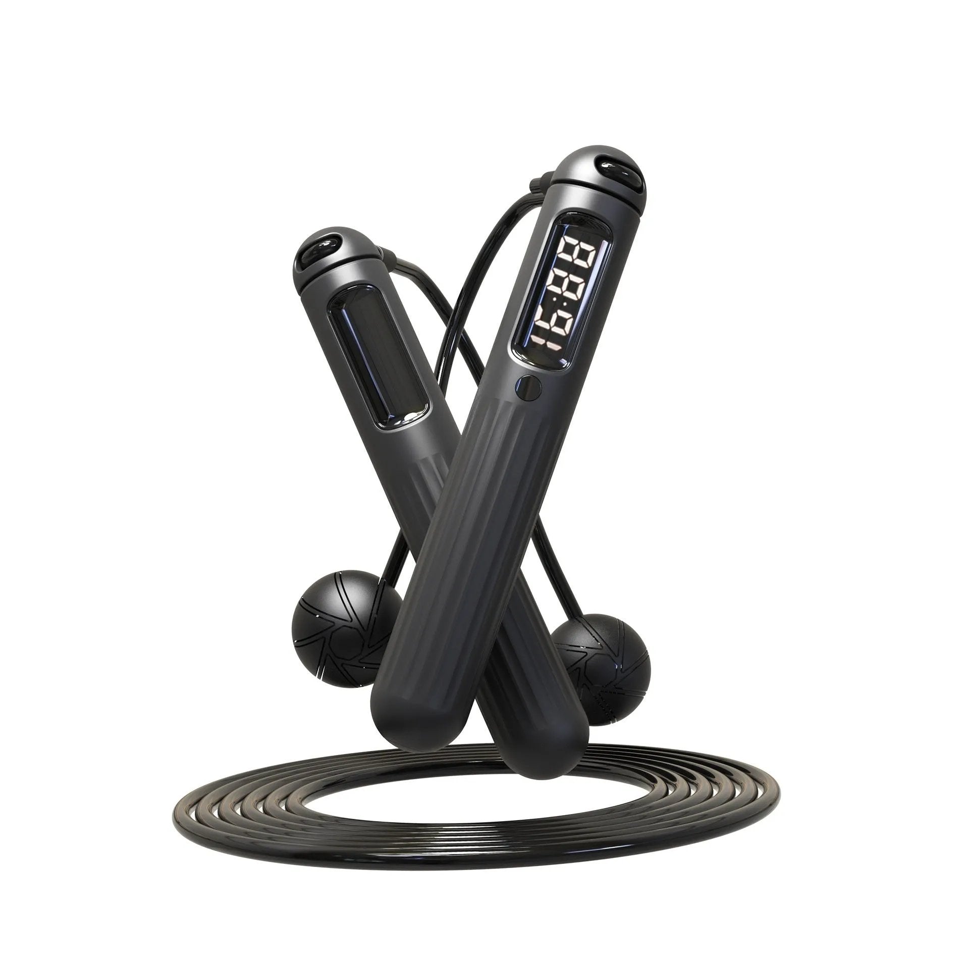 Smart Bluetooth Skipping Rope With CounterFitness Weight Bearing Ball - Semoor Make Me Fit
