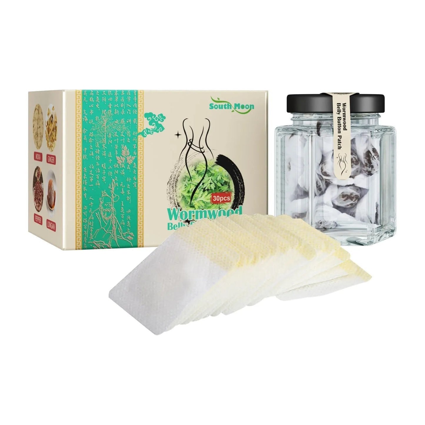 South Moon Detox Weight Loss Patch Weight Loss Herbal Abdominal Weight Loss Patch - Semoor Make Me Fit