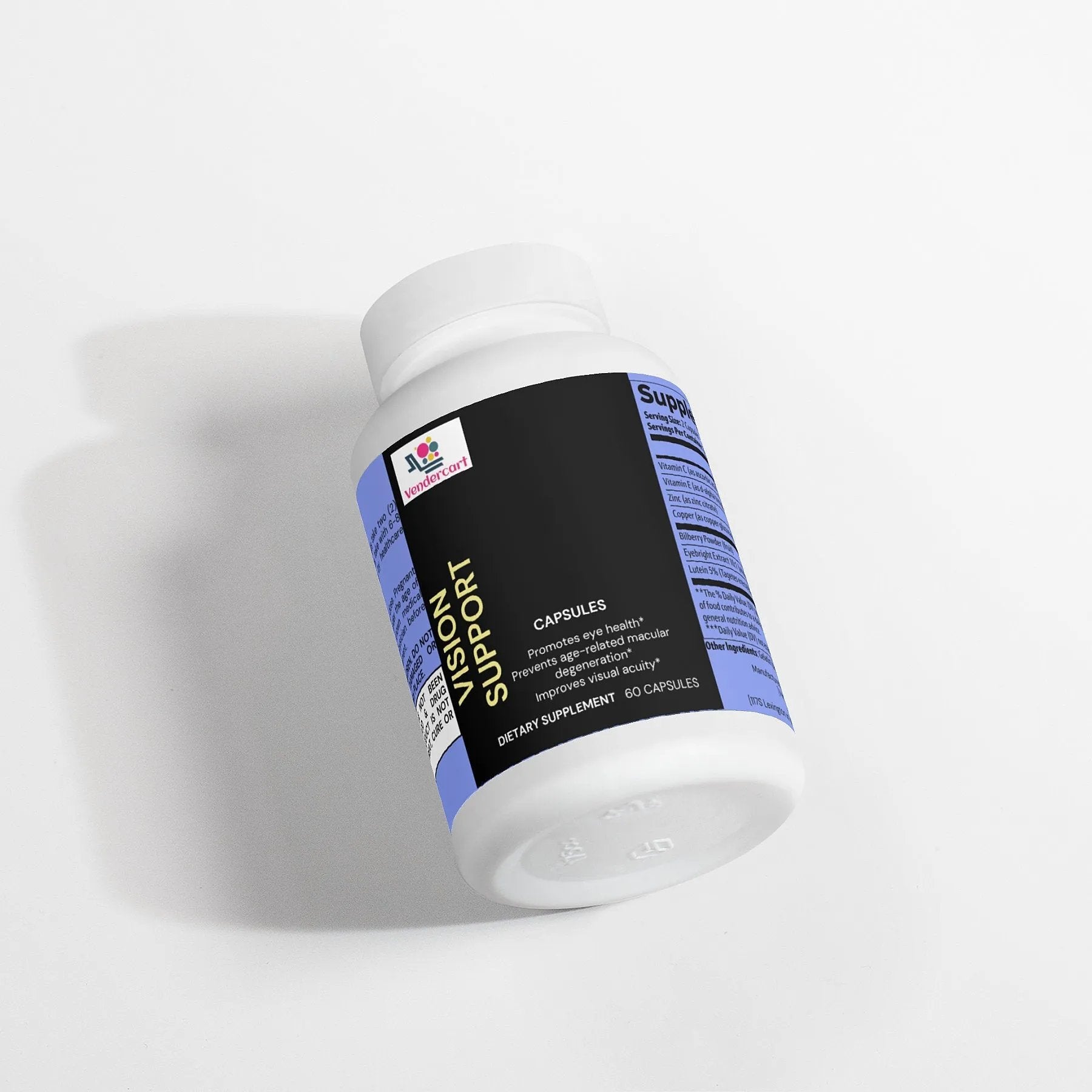 Vendercart Vision Support Supplement Eye Health, Visual Clarity, And Night Vision Boost - Semoor Make Me Fit