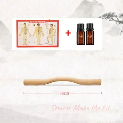 Wellness Wood Massage Set - Semoor Make Me Fit