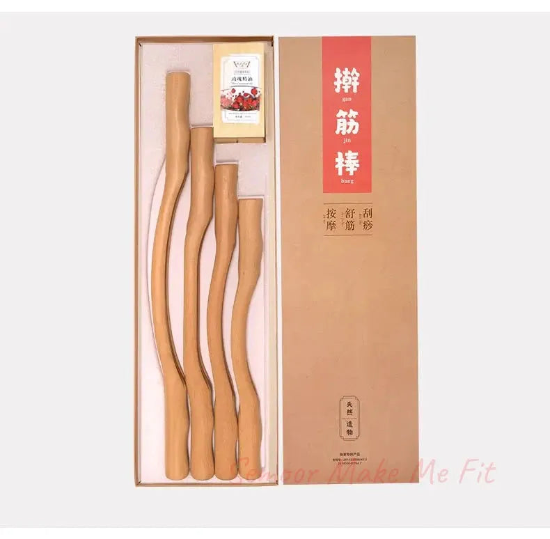 Wellness Wood Massage Set - Semoor Make Me Fit