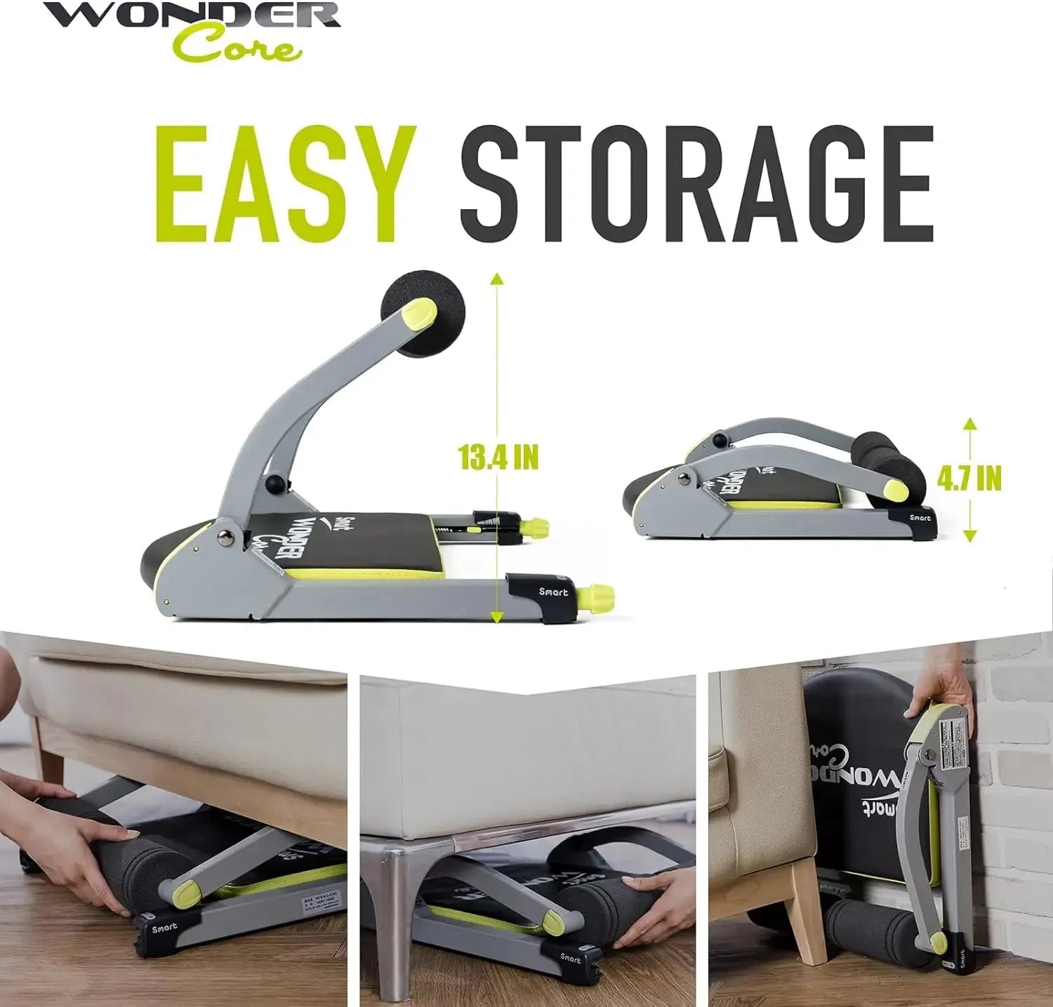 Wonder Core Smart Abdominal Trainer (Green) - Semoor Make Me Fit