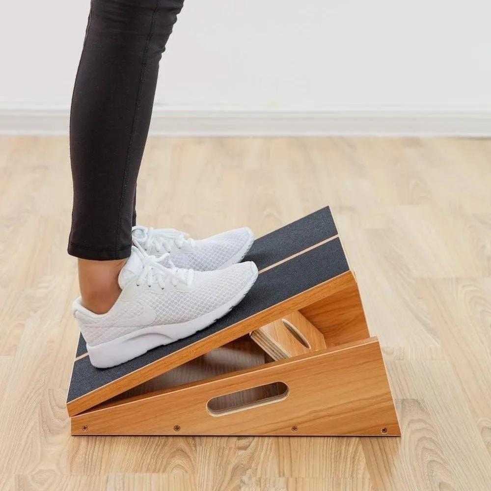 Wooden Adjustable Angle Stretch Board Exercise Fitness Equipment - Semoor Make Me Fit